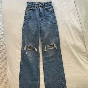 Zara wide leg jeans